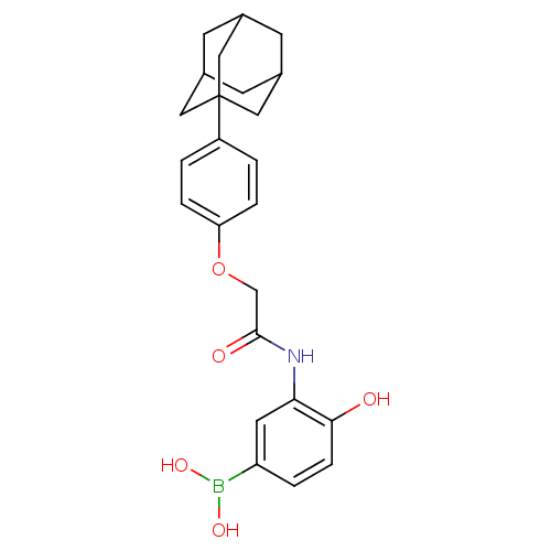 Chemical structure of BindingDB Monomer ID 50306575