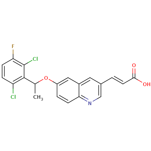 Chemical structure of BindingDB Monomer ID 50306685