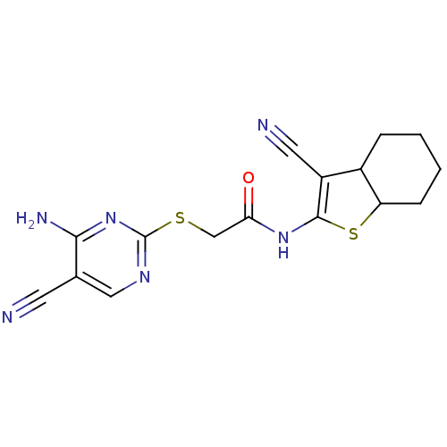 Chemical structure of BindingDB Monomer ID 50306760