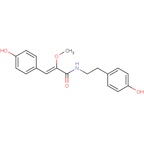 Chemical structure of BindingDB Monomer ID 50307013