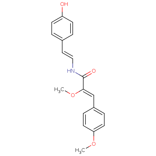 Chemical structure of BindingDB Monomer ID 50307019