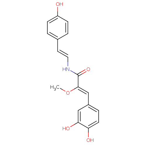 Chemical structure of BindingDB Monomer ID 50307020