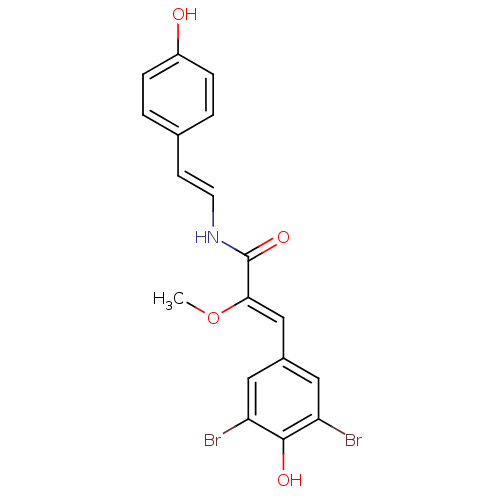 Chemical structure of BindingDB Monomer ID 50307021