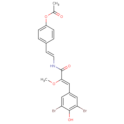 Chemical structure of BindingDB Monomer ID 50307022