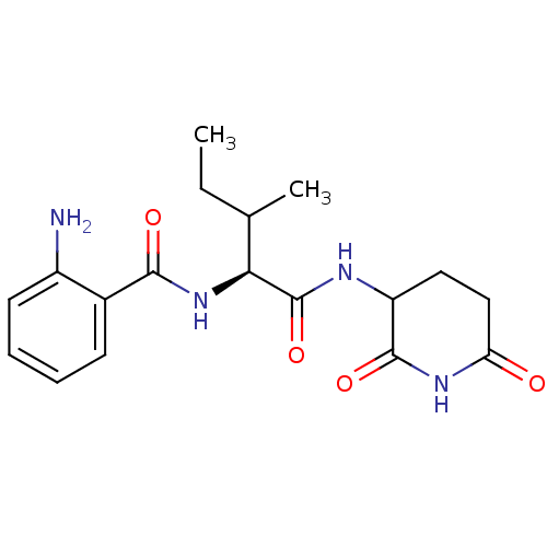 Chemical structure of BindingDB Monomer ID 50307057