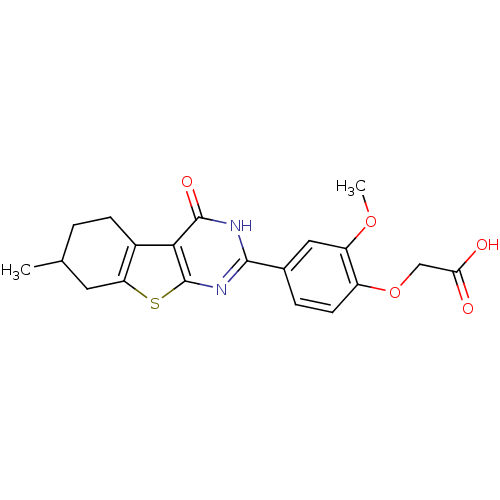 Chemical structure of BindingDB Monomer ID 50307261