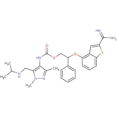 Chemical structure of BindingDB Monomer ID 50307277
