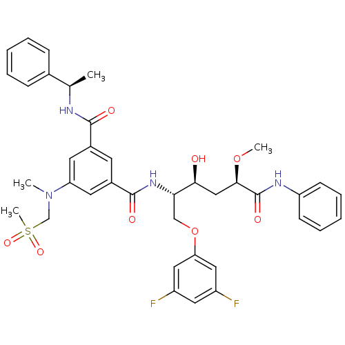 Chemical structure of BindingDB Monomer ID 50307375