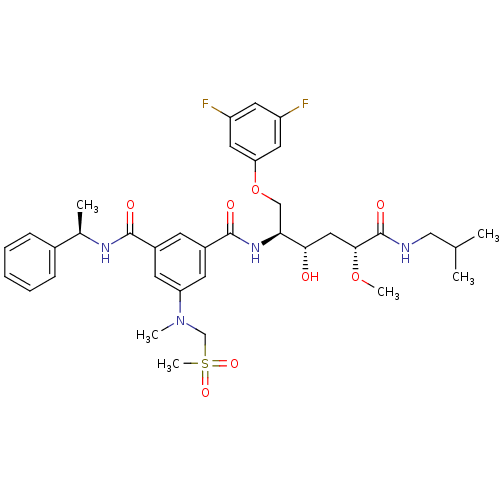 Chemical structure of BindingDB Monomer ID 50307377