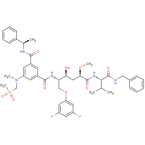 Chemical structure of BindingDB Monomer ID 50307380