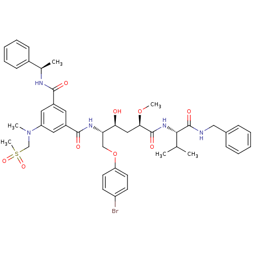 Chemical structure of BindingDB Monomer ID 50307381