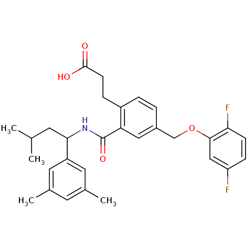 Chemical structure of BindingDB Monomer ID 50307408