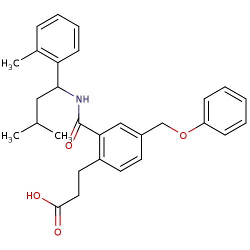 Chemical structure of BindingDB Monomer ID 50307410