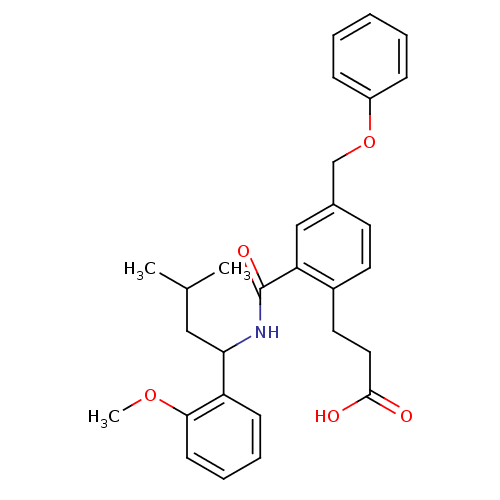 Chemical structure of BindingDB Monomer ID 50307413