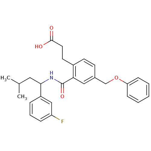 Chemical structure of BindingDB Monomer ID 50307417
