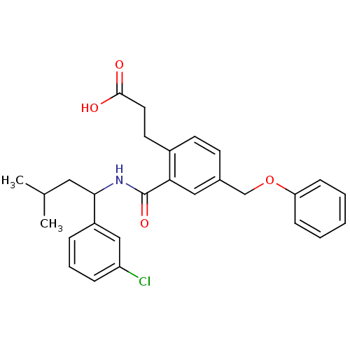 Chemical structure of BindingDB Monomer ID 50307419