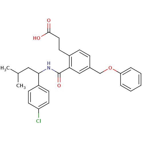 Chemical structure of BindingDB Monomer ID 50307420