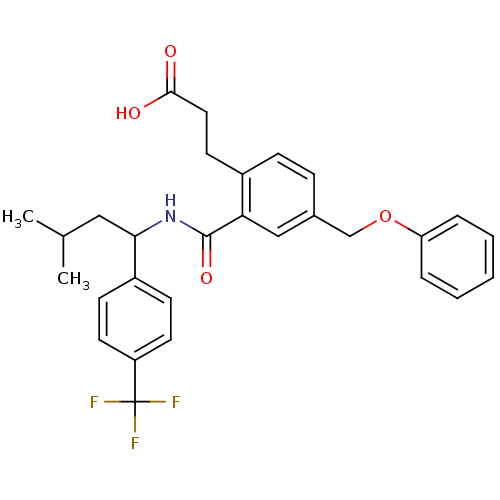 Chemical structure of BindingDB Monomer ID 50307422