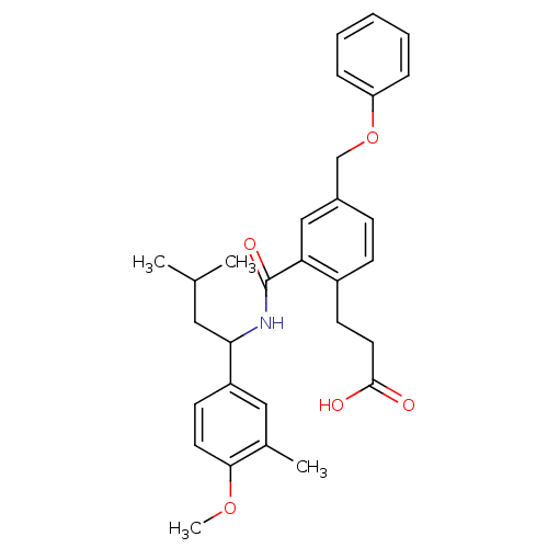 Chemical structure of BindingDB Monomer ID 50307424