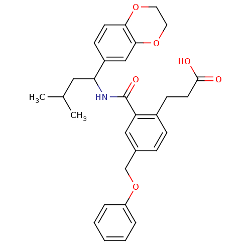 Chemical structure of BindingDB Monomer ID 50307426