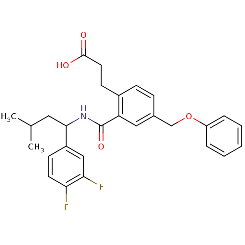 Chemical structure of BindingDB Monomer ID 50307429