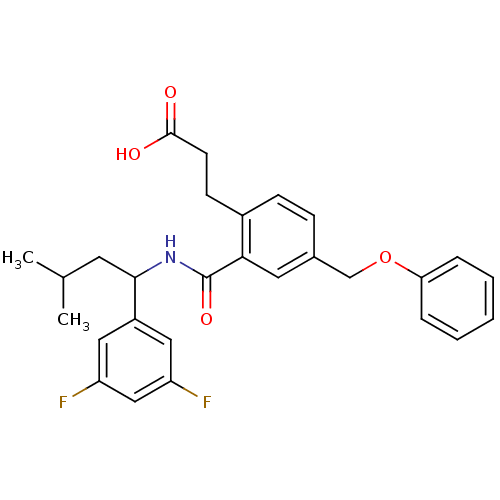 Chemical structure of BindingDB Monomer ID 50307431
