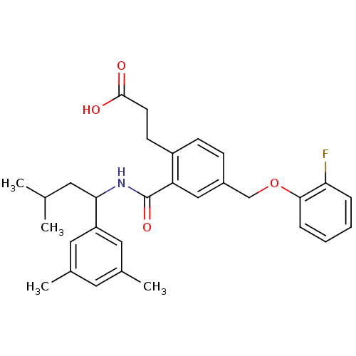 Chemical structure of BindingDB Monomer ID 50307434