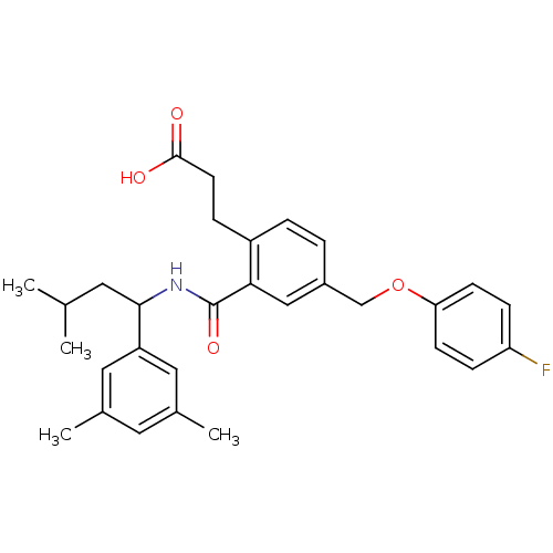 Chemical structure of BindingDB Monomer ID 50307435