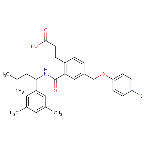 Chemical structure of BindingDB Monomer ID 50307438