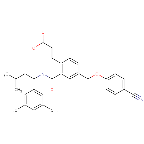 Chemical structure of BindingDB Monomer ID 50307440