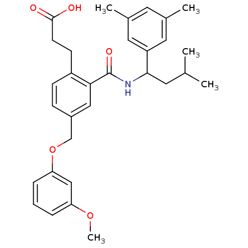 Chemical structure of BindingDB Monomer ID 50307443