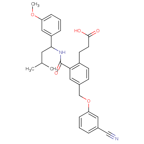 Chemical structure of BindingDB Monomer ID 50307445