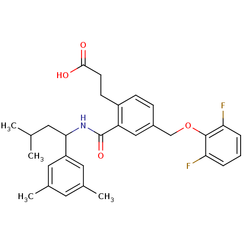 Chemical structure of BindingDB Monomer ID 50307451