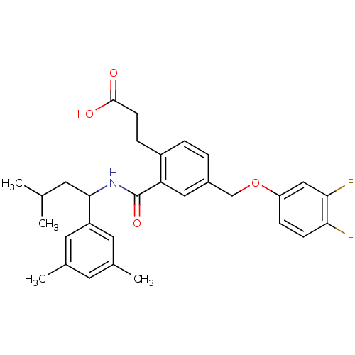 Chemical structure of BindingDB Monomer ID 50307452