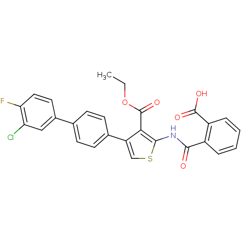 Chemical structure of BindingDB Monomer ID 50307997