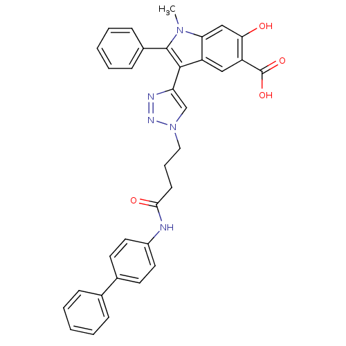 Chemical structure of BindingDB Monomer ID 50308165