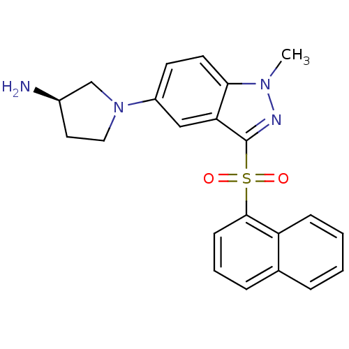 Chemical structure of BindingDB Monomer ID 50308169