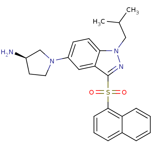 Chemical structure of BindingDB Monomer ID 50308171