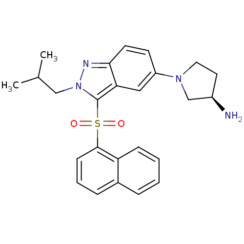 Chemical structure of BindingDB Monomer ID 50308174