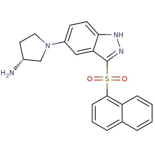Chemical structure of BindingDB Monomer ID 50308182