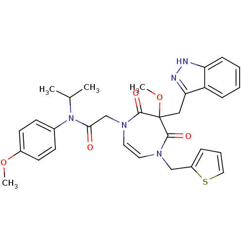 Chemical structure of BindingDB Monomer ID 50308330