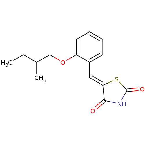 Chemical structure of BindingDB Monomer ID 50308360
