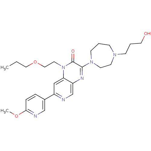 Chemical structure of BindingDB Monomer ID 50308554