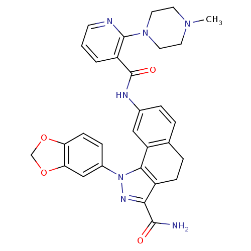 Chemical structure of BindingDB Monomer ID 50308573