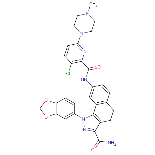 Chemical structure of BindingDB Monomer ID 50308582