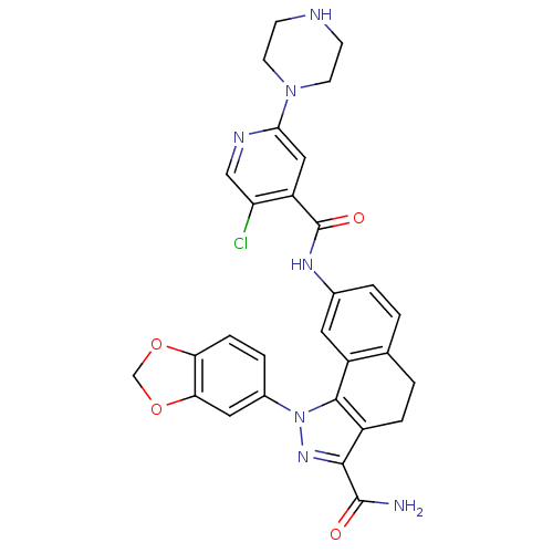 Chemical structure of BindingDB Monomer ID 50308586