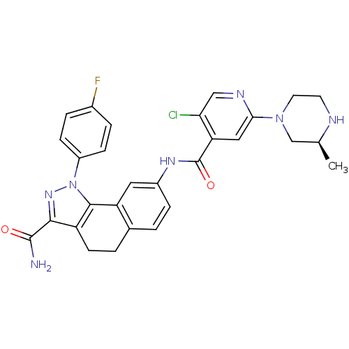 Chemical structure of BindingDB Monomer ID 50308596