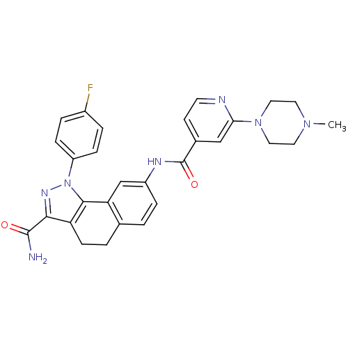Chemical structure of BindingDB Monomer ID 50308603