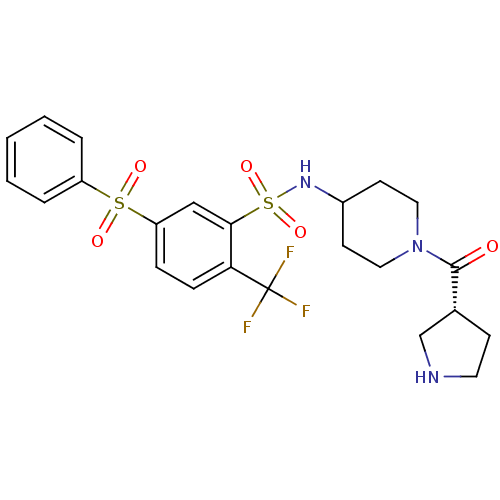 Chemical structure of BindingDB Monomer ID 50308702