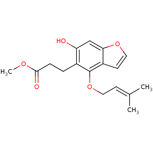Chemical structure of BindingDB Monomer ID 50308720